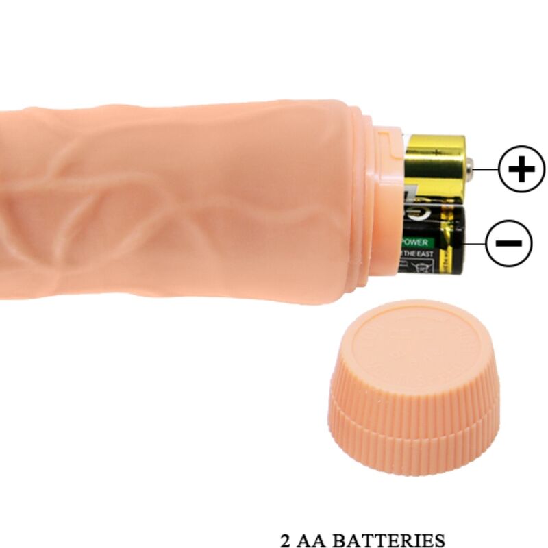 BAILE - Barbara Realistisk vibrator 20 cm