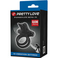 PRETTY LOVE - Vibrerende Penisring Sort