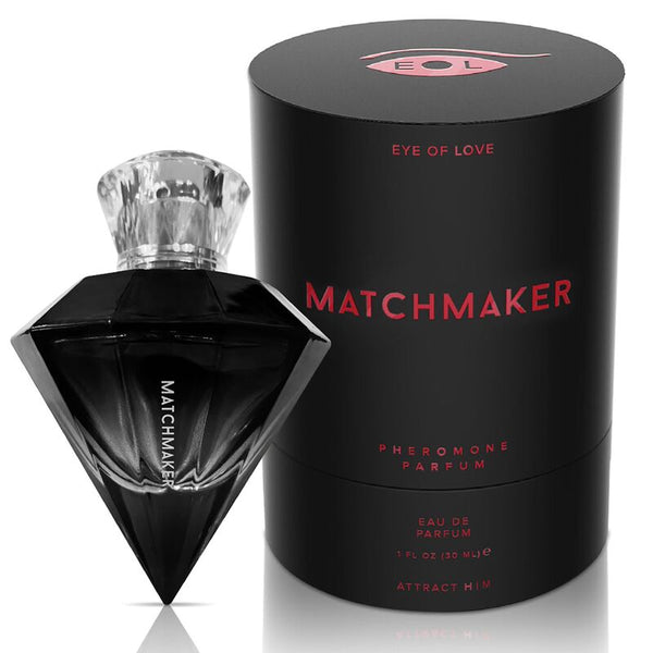 EYE OF LOVE - Matchmaker Black Diamond Lgbtq Feromonparfyme for Menn 30 ml