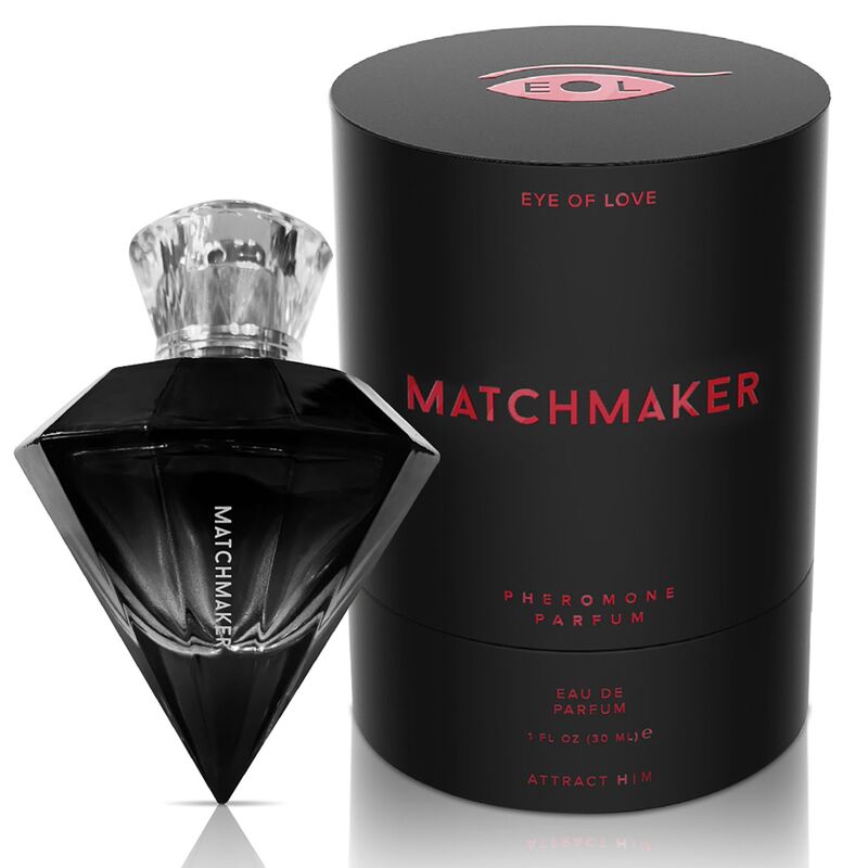 EYE OF LOVE - Matchmaker Black Diamond Lgbtq Feromonparfyme for Menn 30 ml
