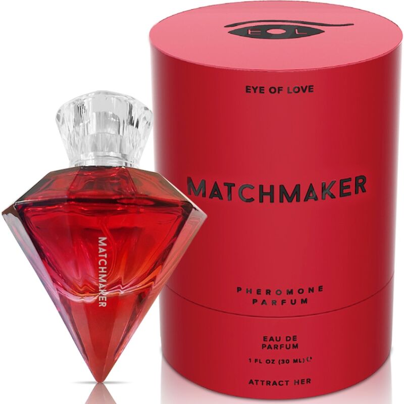EYE OF LOVE - Matchmaker Red Diamond Lgbtq Feromonparfyme for Kvinner 30 ml