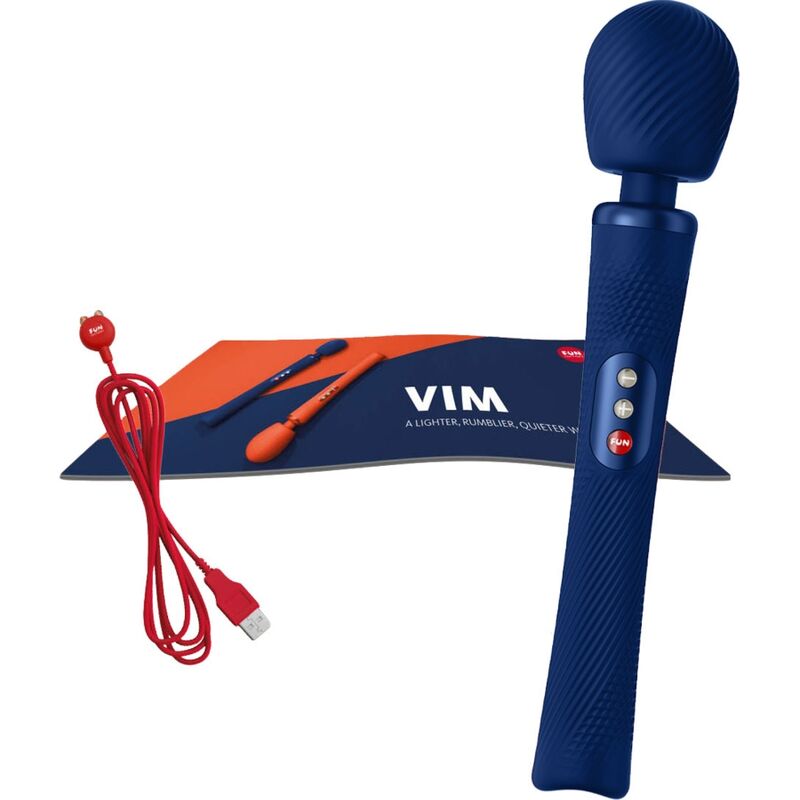 FUN FACTORY - Vim Vektet vibrerende wand Midnattsblå