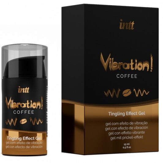 INTT - Massasjegel med Kaffesmak og Varmeeffekt 30 ml