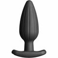 ELECTRASTIM - Silicone Noir Rocker Elektro Analplugg Large