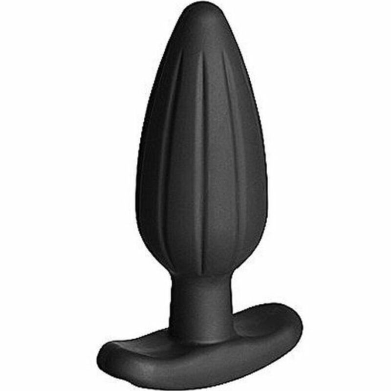 ELECTRASTIM - Silicone Noir Rocker Elektro Analplugg Large