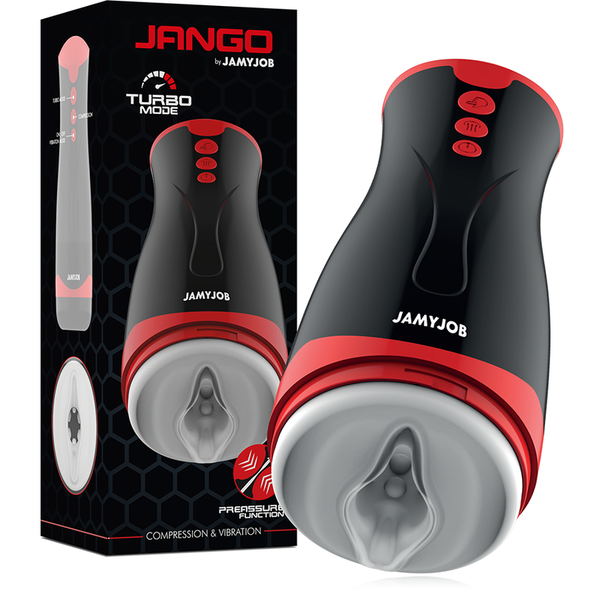 JAMYJOB - Jango Masturbator med kompresjon og vibrasjon