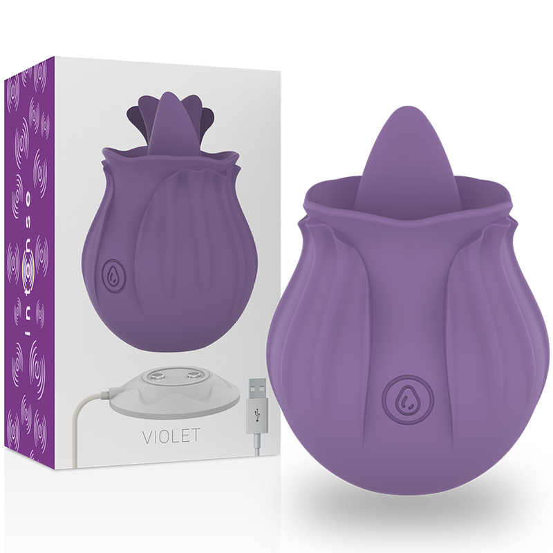 INTENSE - Violet Klitorisstimulator 10 vibrasjoner