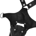 FETISH SUBMISSIVE ATTITUDE - V-formet Harness i Økoskinn for Menn
