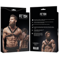 FETISH SUBMISSIVE ATTITUDE - Brystkrysset Harness i Økoskinn for Menn