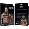FETISH SUBMISSIVE ATTITUDE - Brystharness i Neopren for Menn Str.