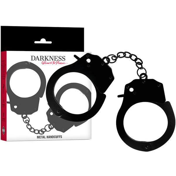 DARKNESS - Metall Håndjern Sort
