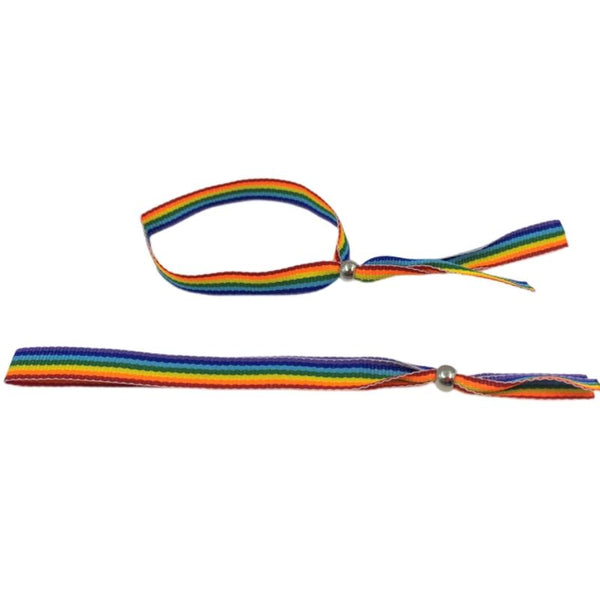 PRIDE - LGBT-flagg Armbånd med Sølvkuler