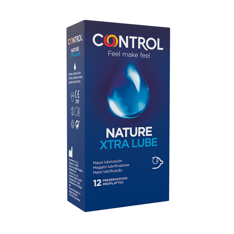 CONTROL - Adapta Nature Extralube Standard Kondomer 12 stk