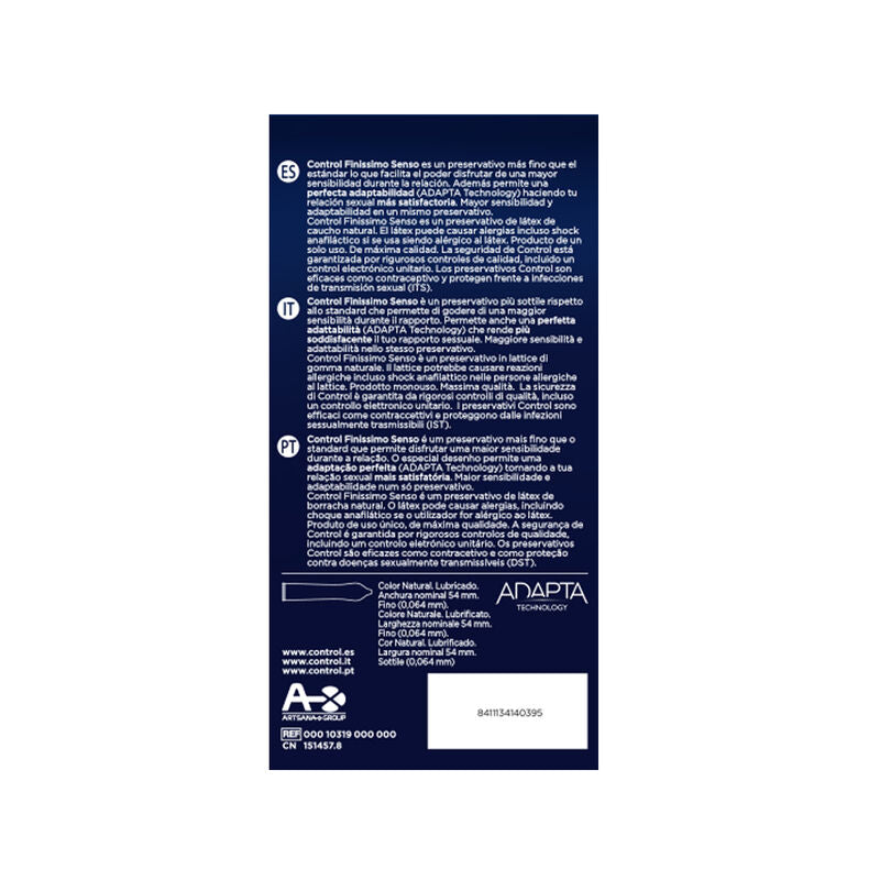 CONTROL - Adapta Standard Kondomer 24 stk