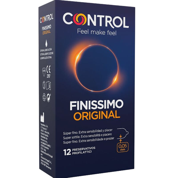 CONTROL - Finissimo Tynne Kondomer 12 stk