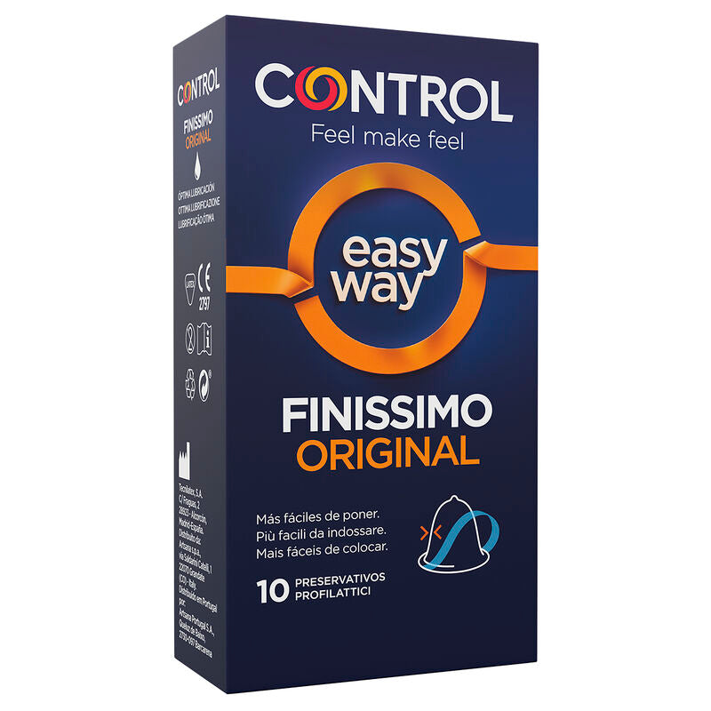 CONTROL - Adapta Finissimo Tynne Kondomer 10 stk