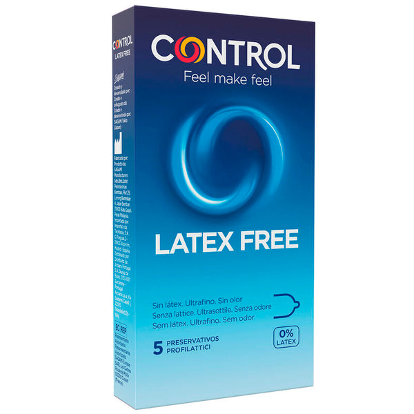 CONTROL - Free Sin Latex Lateksfrie Kondomer 5 stk