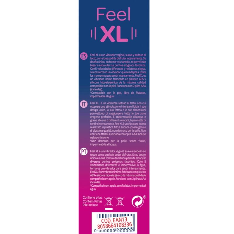 CONTROL - Feel XL Vibrerende bullet