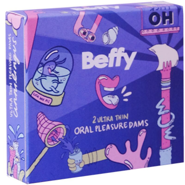 BEFFY - Slikkelapp for Oralsex 2 stk