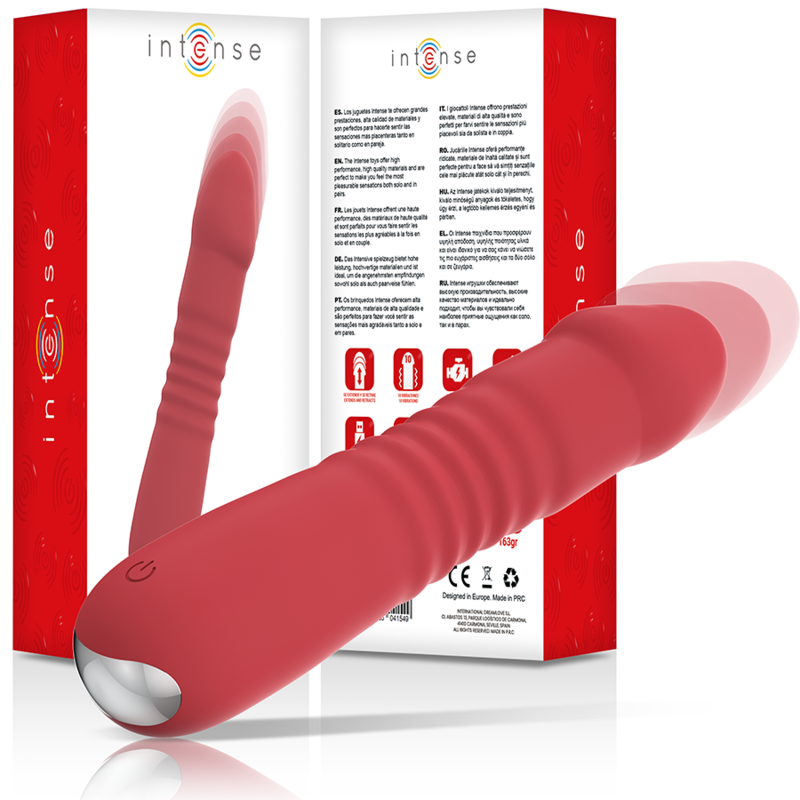 INTENSE - Juni Up & Down Støtvibrator 10 Vibrasjoner