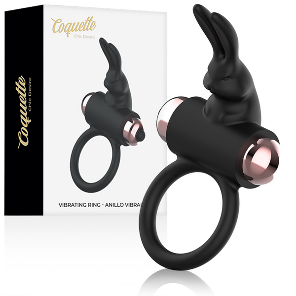 COQUETTE CHIC DESIRE - Vibrerende Penisring Sort