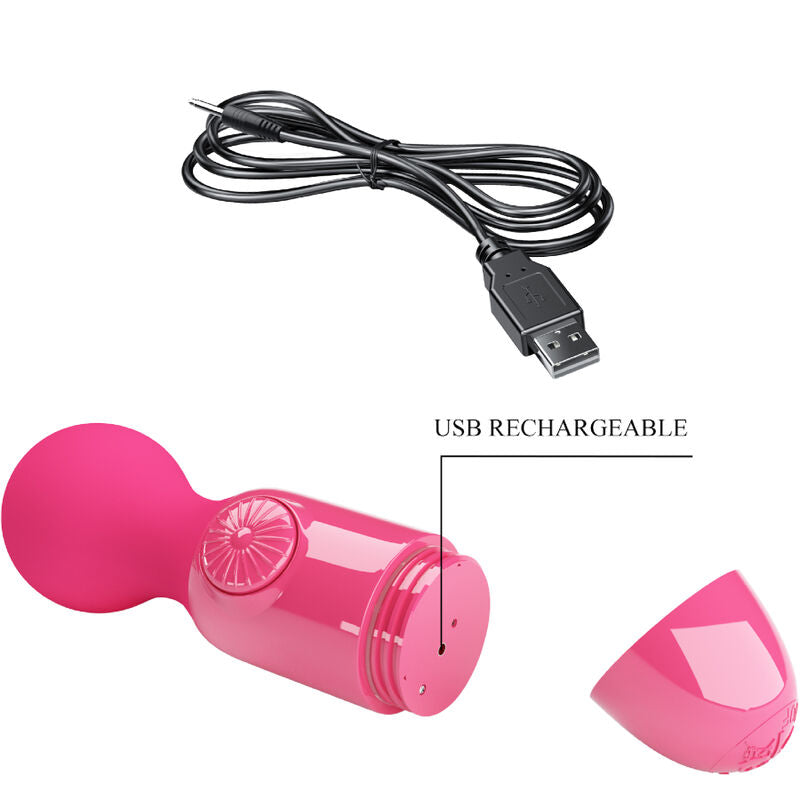 PRETTY LOVE - Wonder Mini Massasjestav Magenta