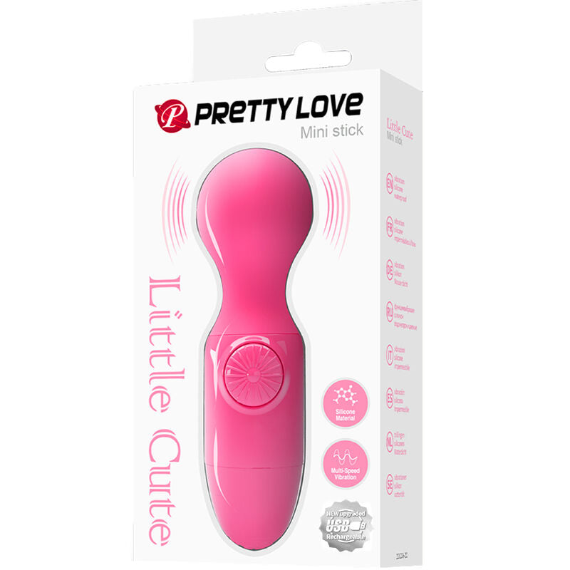 PRETTY LOVE - Wonder Mini Massasjestav Magenta