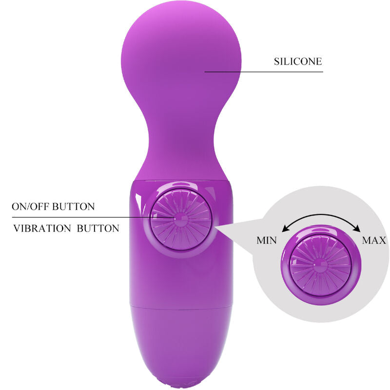 PRETTY LOVE - Wonder Mini Massasjestav Lilla
