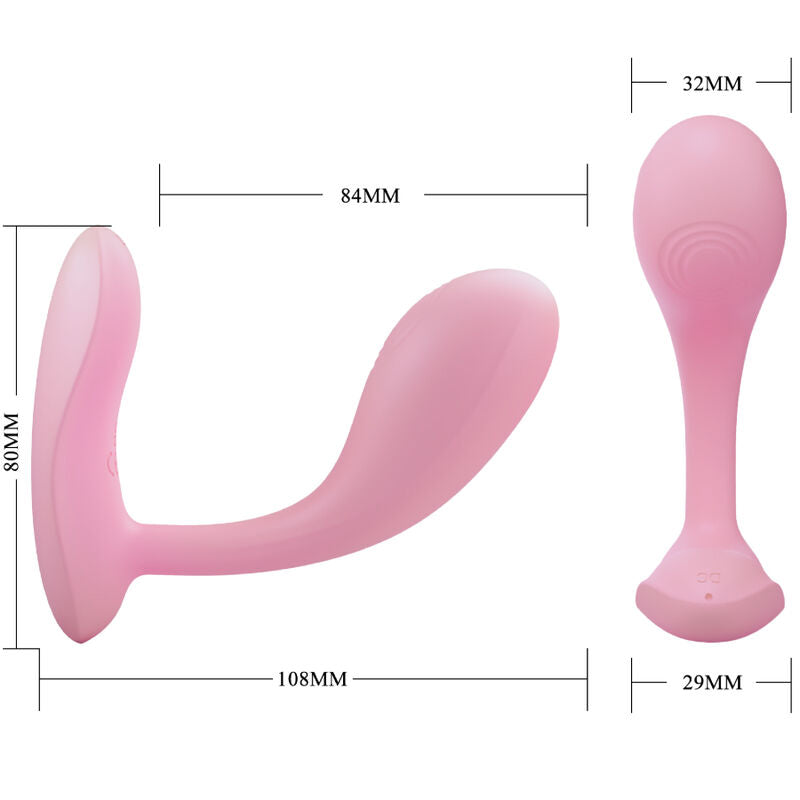 PRETTY LOVE - Baird Oppladbar G-punktsvibrator med App