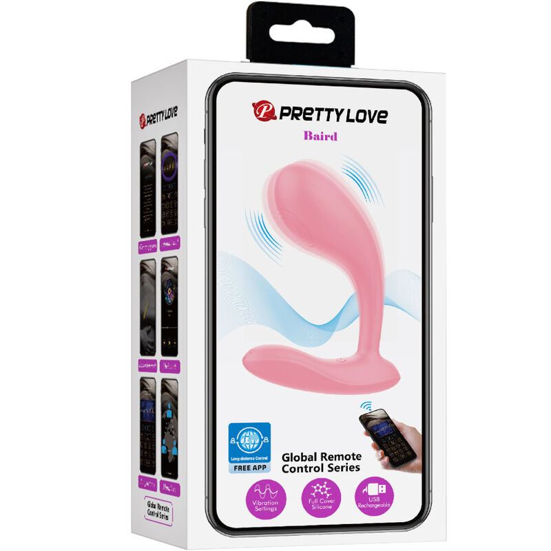 PRETTY LOVE - Baird Oppladbar G-punktsvibrator med App