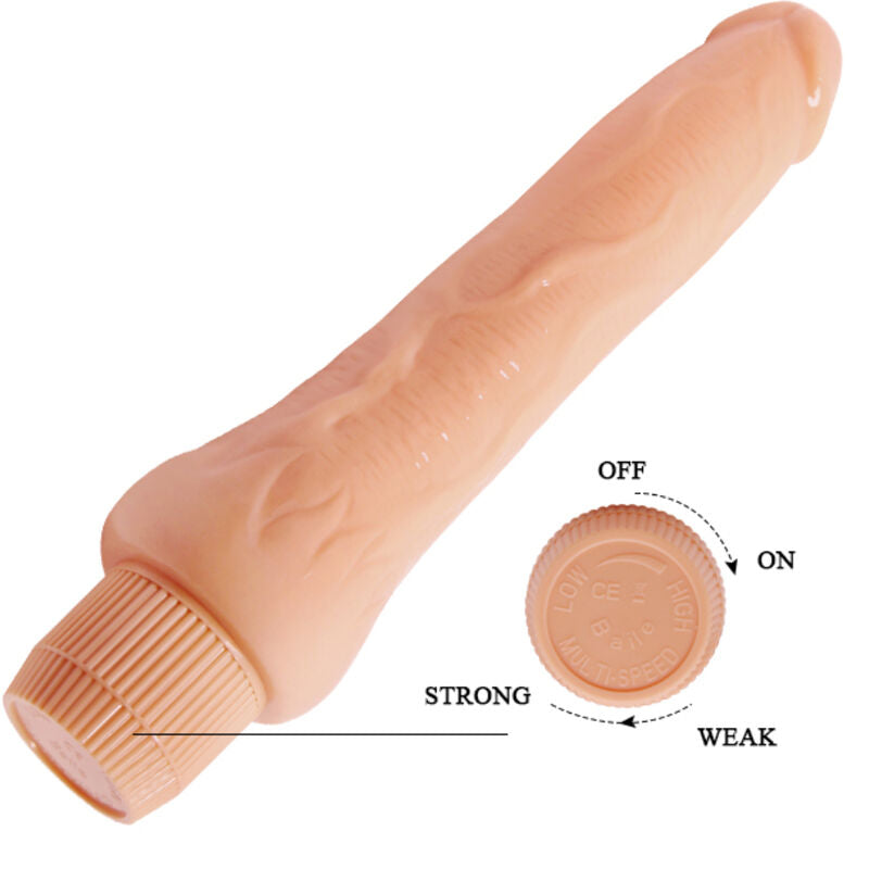 BAILE - Barbara Realistisk Vibrator 25 cm