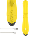 INTENSE - Toky Støtende vibrator med klitorisstimulator