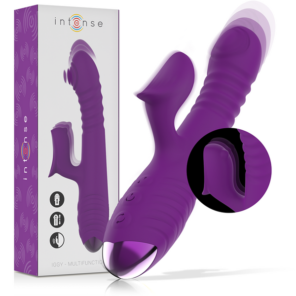 INTENSE - Iggy Up & Down Vibrator med klitorisstimulator