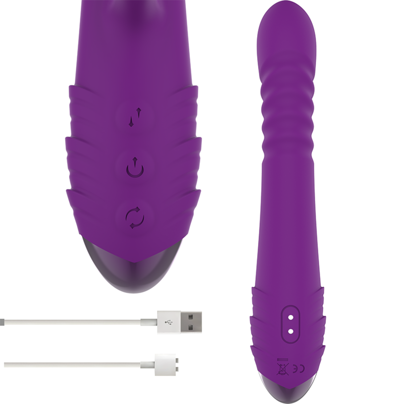 INTENSE - Iggy Up & Down Vibrator med klitorisstimulator