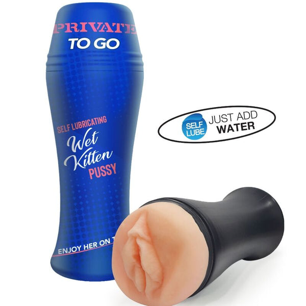 PRIVATE - Wet Kitten Self Lube To Go Masturbator