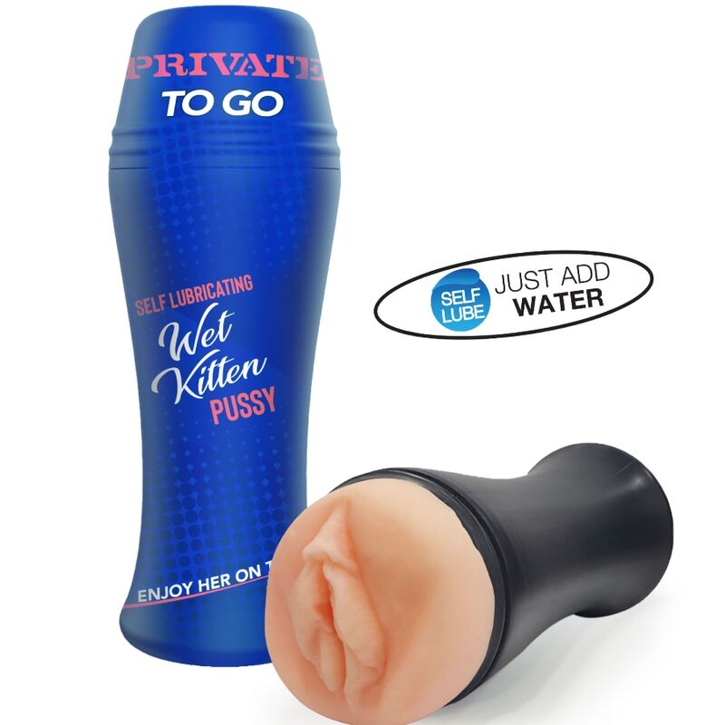 PRIVATE - Wet Kitten Self Lube To Go Masturbator