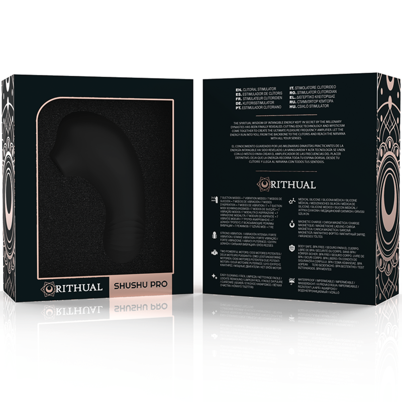 RITHUAL - Shushu Pro Klitorisstimulator med 2 Kraftige Motorer