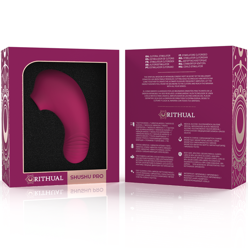 RITHUAL - Shushu Pro Lufttrykksvibrator Orkidé