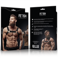 FETISH SUBMISSIVE ATTITUDE - Justerbart Sports-brystharness i Neopren for Menn