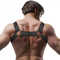FETISH SUBMISSIVE ATTITUDE - Justerbart Sports-brystharness i Neopren for Menn