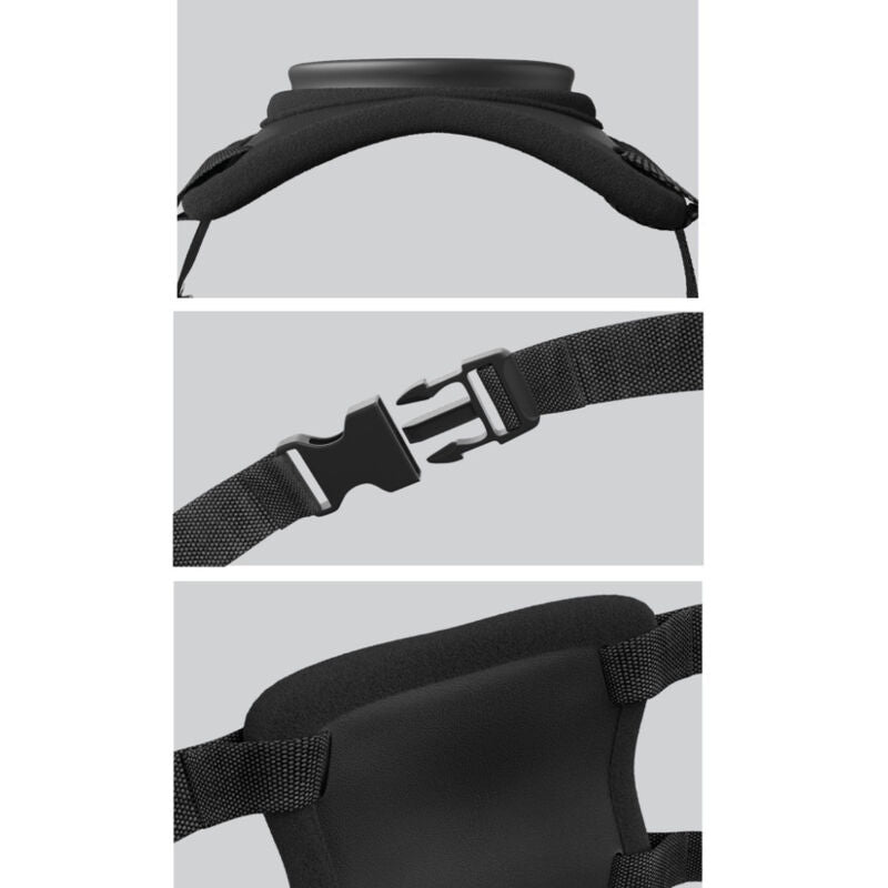 PIPEDREAM - Body Dock Lap Strap Strap-on-sele med sugekopp