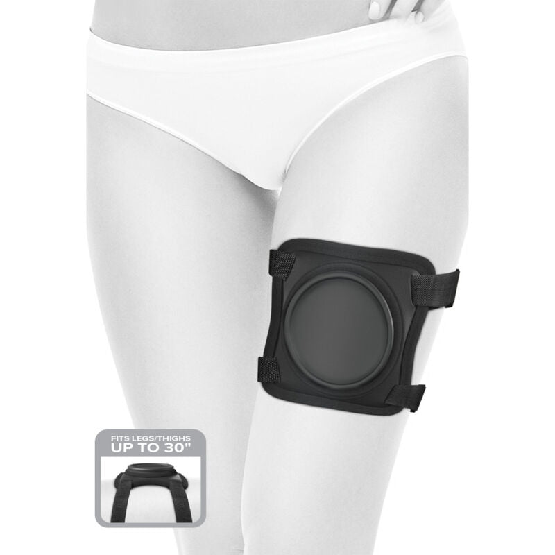 PIPEDREAM - Body Dock Lap Strap Strap-on-sele med sugekopp
