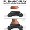 PIPEDREAM - Body Dock Lap Strap Strap-on-sele med sugekopp