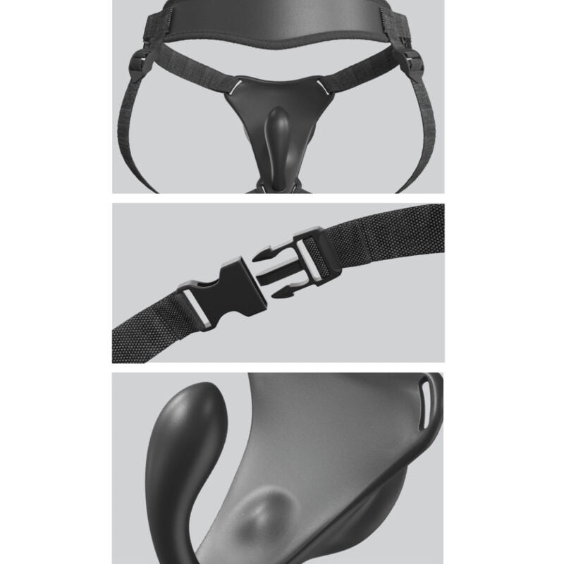 PIPEDREAM - Body Dock G-Spot Pro Strap-on-sele med vibrasjon