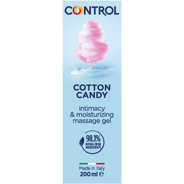 CONTROL - Massasjegel 3-i-1 Sukkerspinn 200 ml