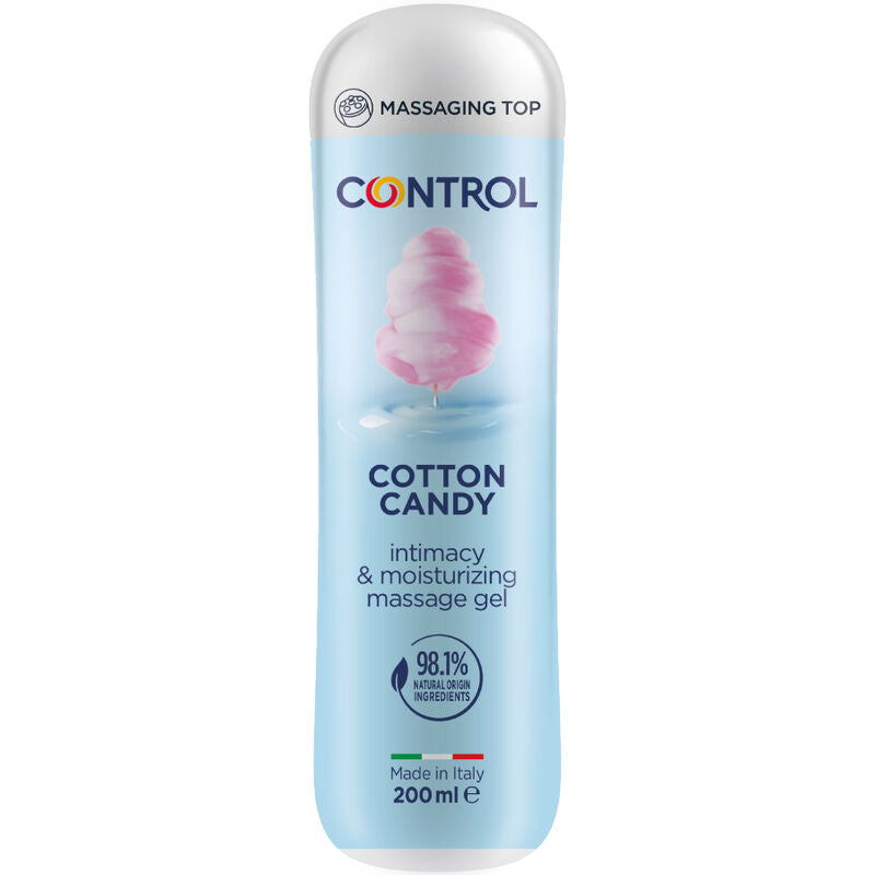 CONTROL - Massasjegel 3-i-1 Sukkerspinn 200 ml