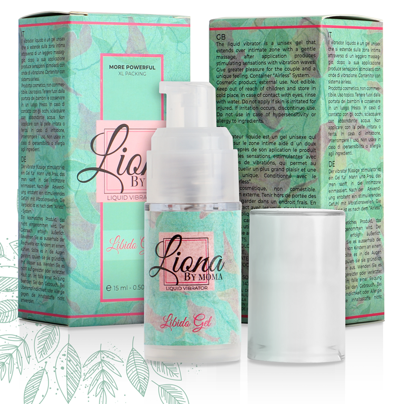LIONA BY MOMA - Liquid Vibrator Libido Gel 15 ml
