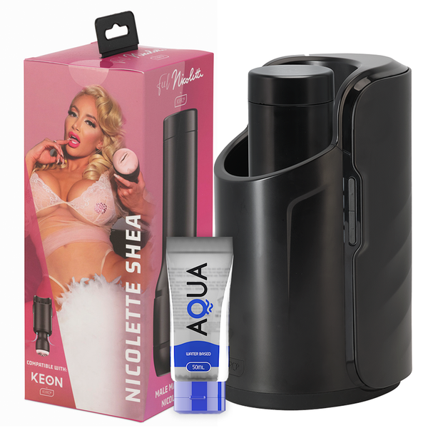 KIIROO - Keon Automatisk masturbator med Feel Stroker + glidemiddel