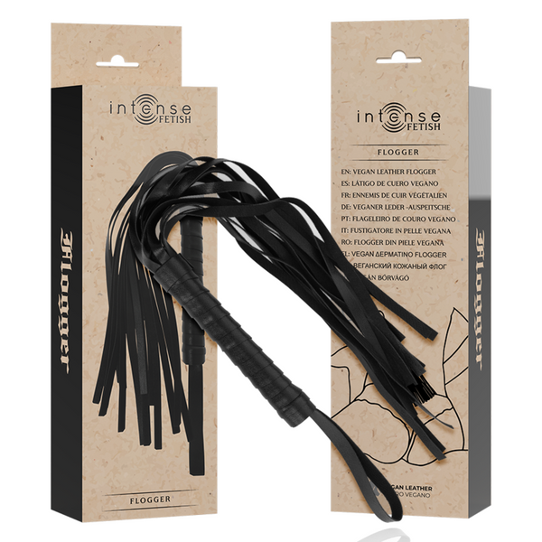INTENSE - Vegansk skinn Flogger