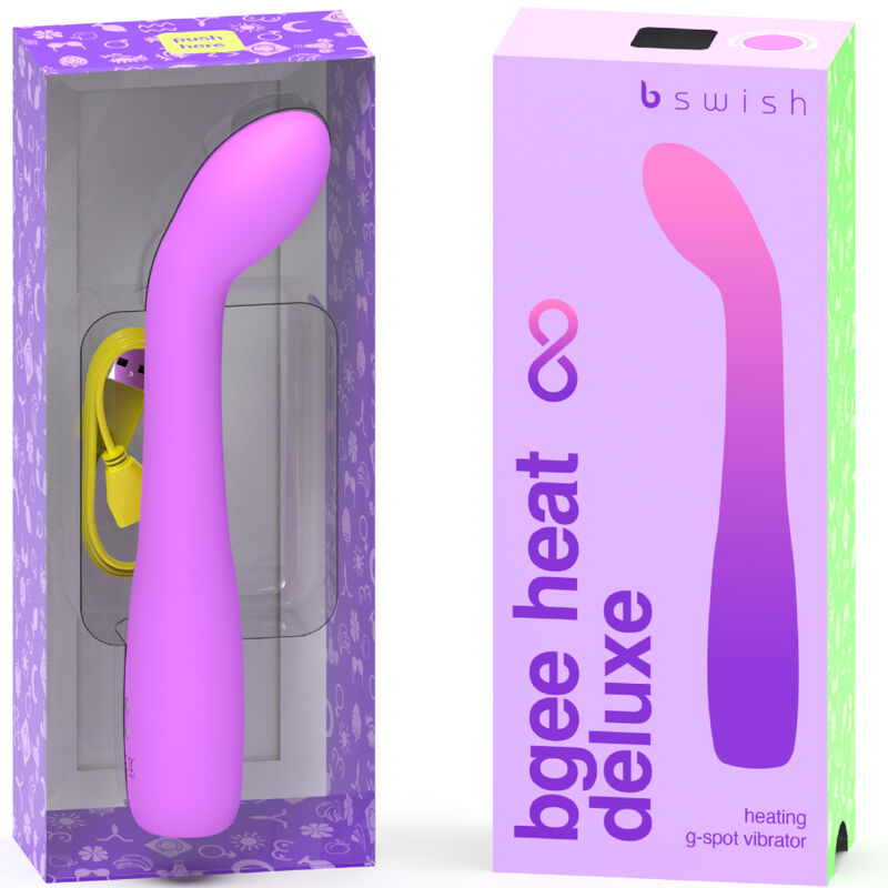 B SWISH - Bgee Heat Infinite Deluxe Oppladbar Vibrator med Varme Lavendel